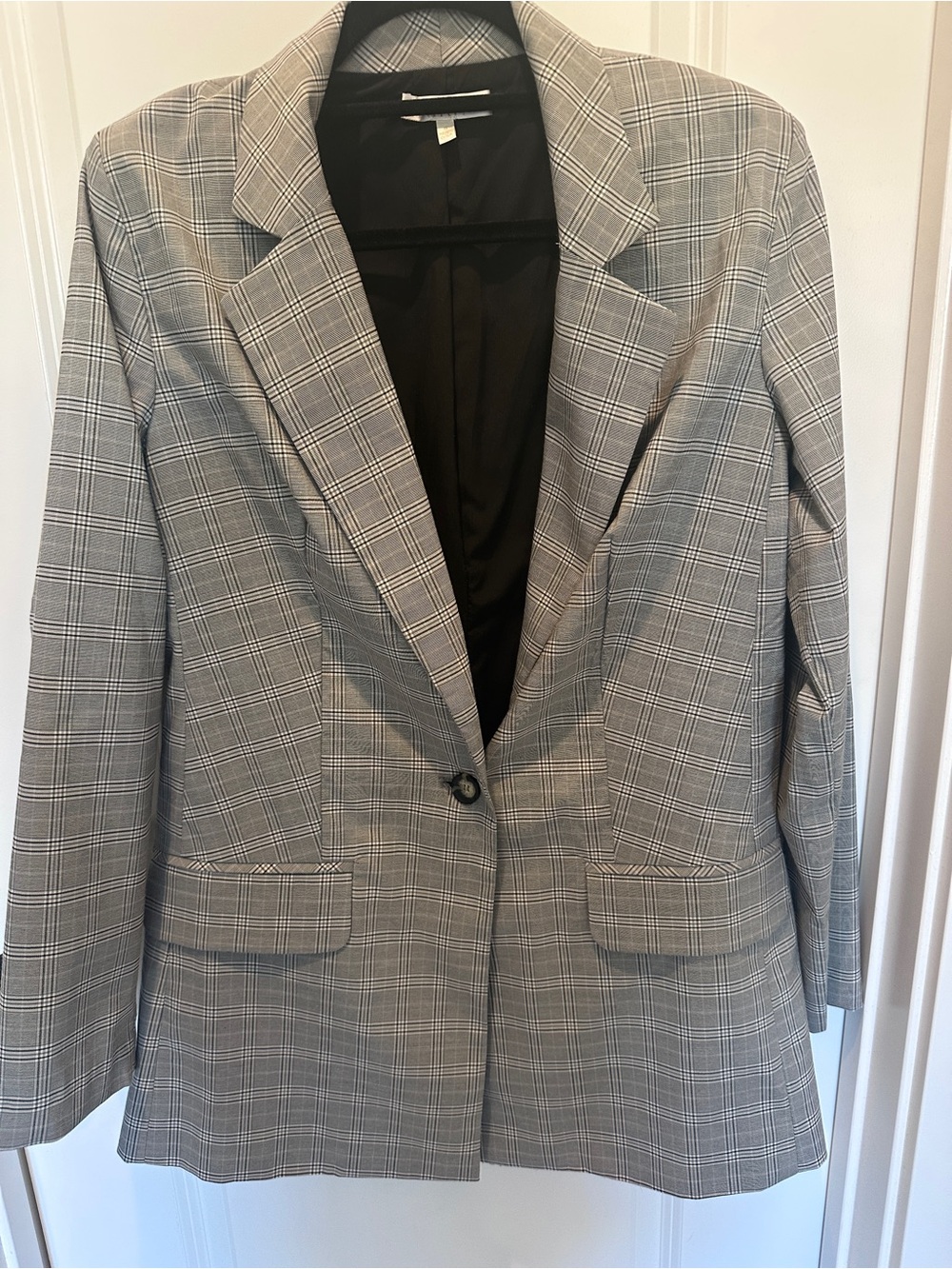 WAYF Women's Plaid Blazer